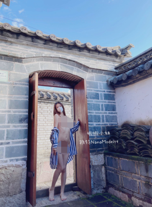 【自打包】极品身材户外露出-娜娜小姐视图合集（235P,2V，814M）