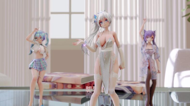 【MMD】（腿玩年）Hurly burly【1V/917M/度盘】