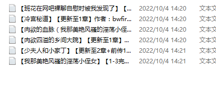 【自打包】小说贴-【bwfire】作品合集（6本）