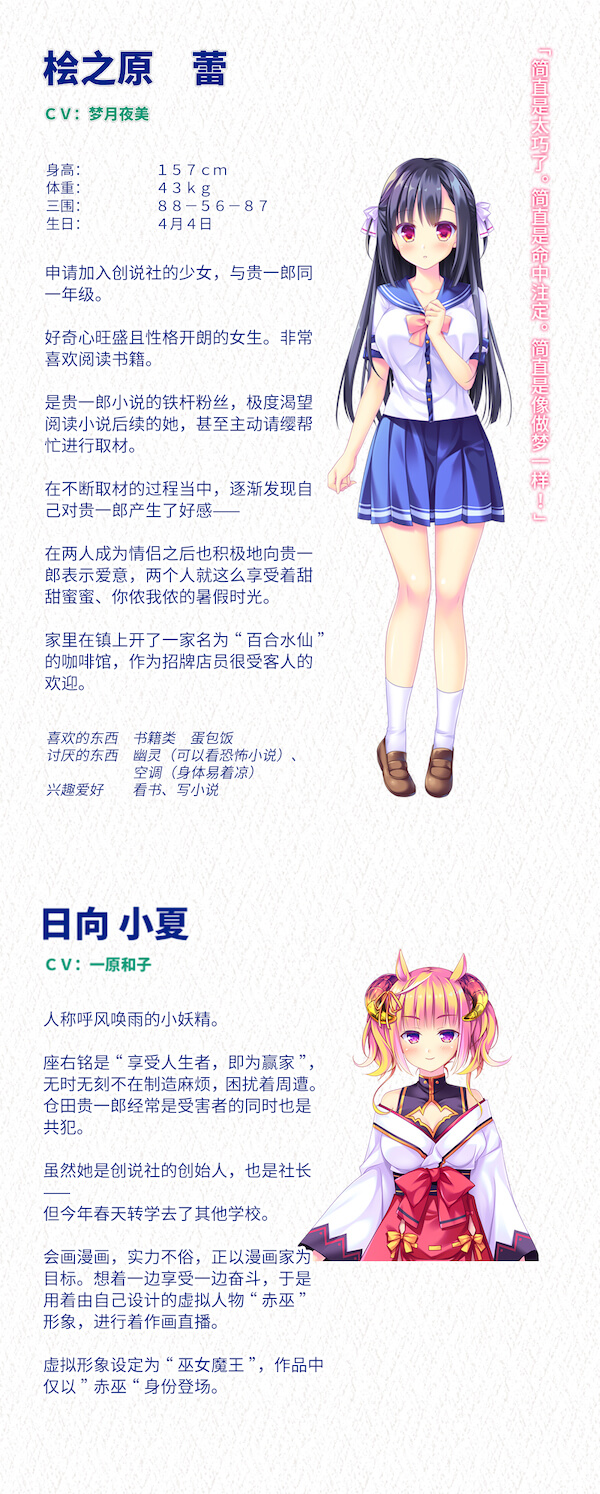【GAL】天空的蓝与白  如梭夏日 STEAM官方中文版