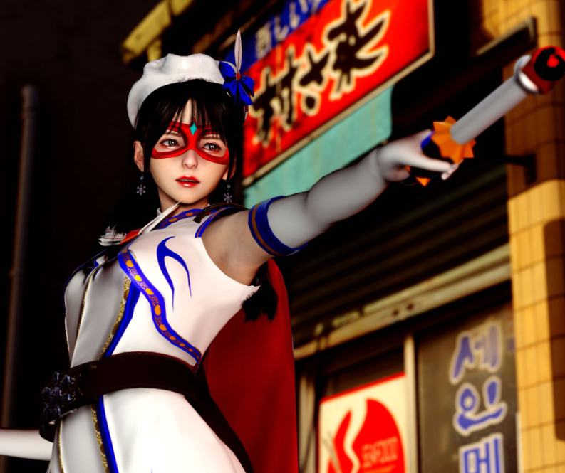3D漫画-美少女假面馮迪妮 4（400P,111M）
