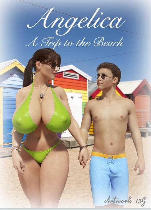 3D美漫-Angelica's Trip to the Beach（49P,19M）