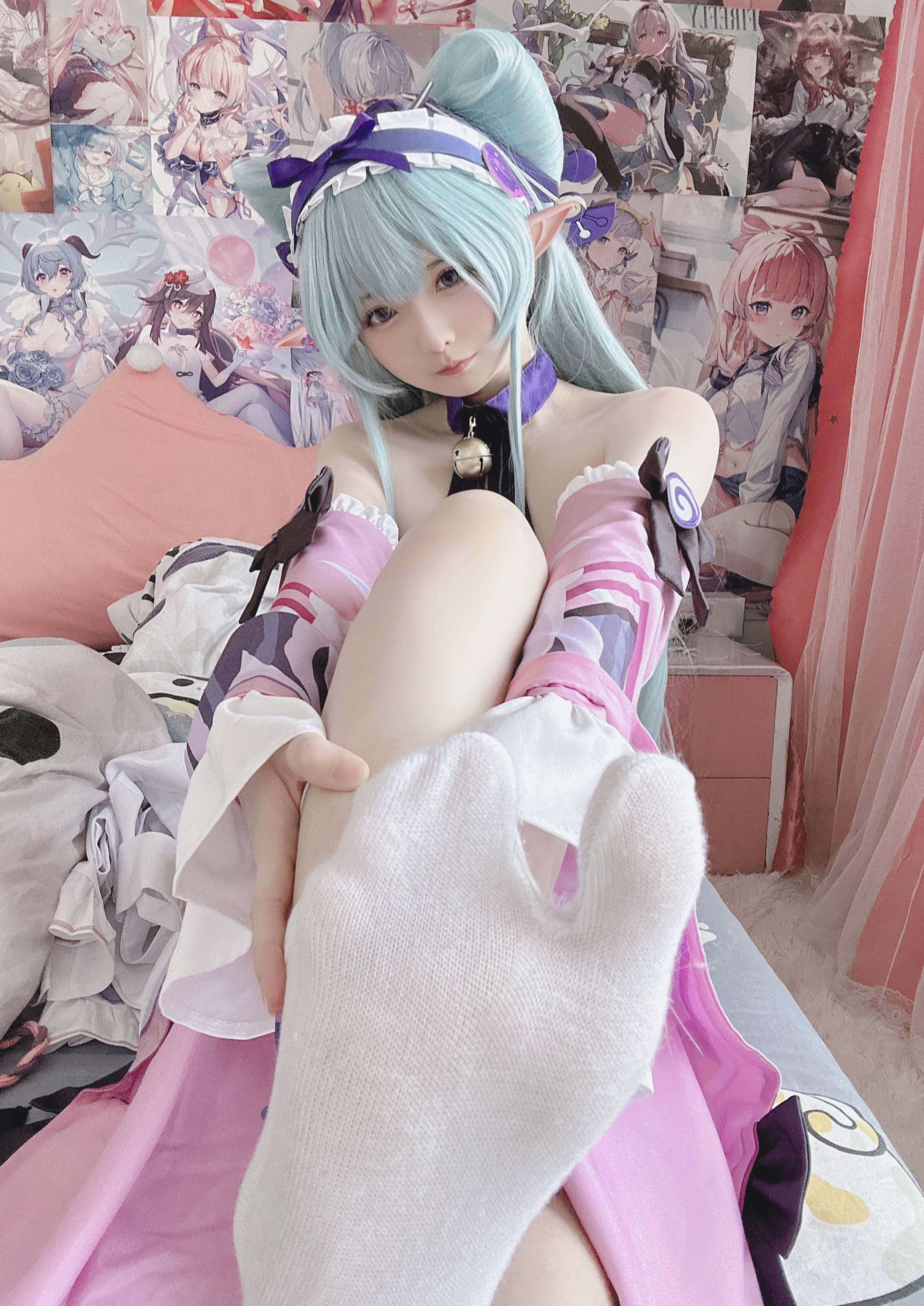 【新】习呆呆Misa呆呆 - fantia 2025.04.30 夢見月瑞希【16P+2V】【82MB百度云】