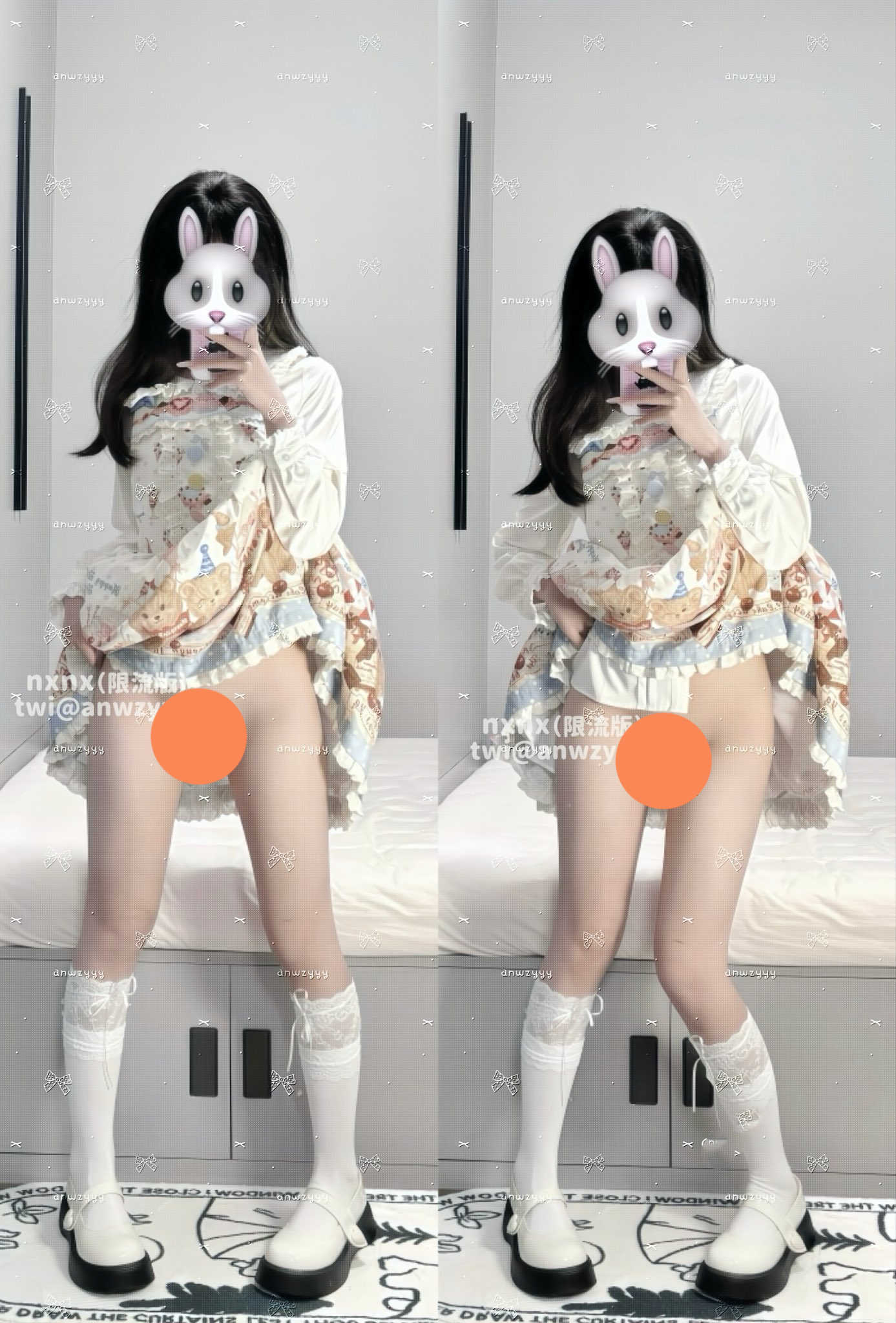 【新】Nxnx@anwzyyy-[1314门槛] 10分钟 顶级Cos白虎萝莉【177P+7V】【422MB百度云】