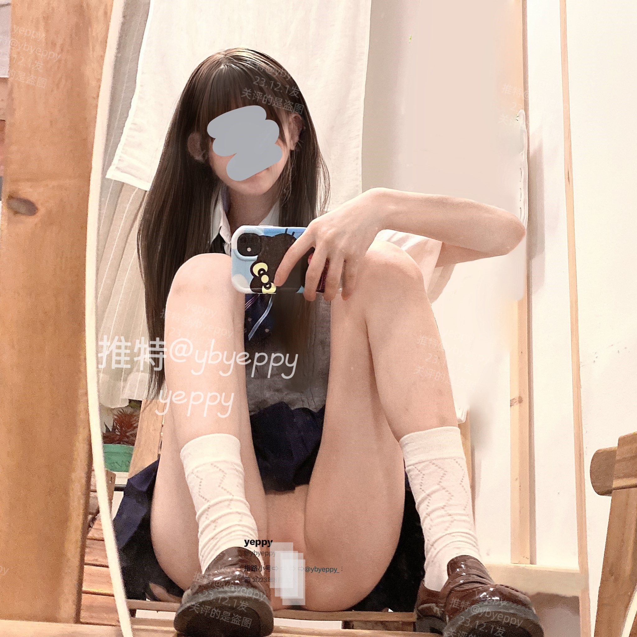 Yeppy@ybyeppy – [自购首发] [1314门槛] 12分钟 Cos黑丝女仆 [27P1V-1.11G]