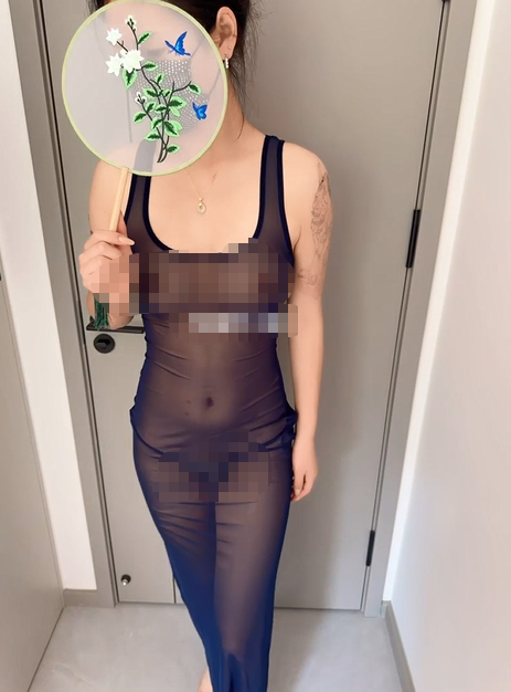 28岁极品小少妇，居家情趣装透视