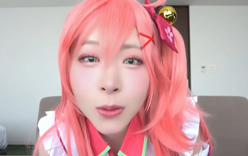 BUENA-304 Vtuber 樱巫女Cosplay（去码） 【1V3G】