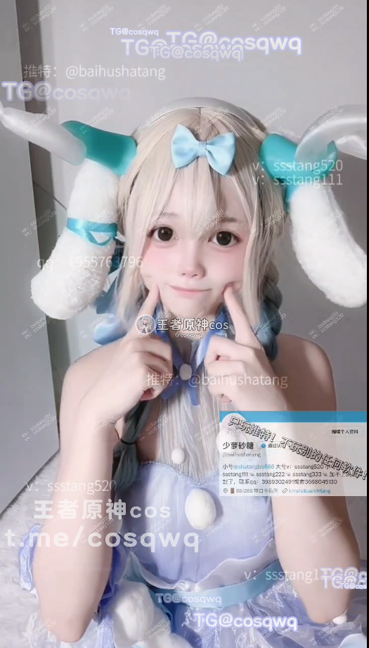 【已补】极品少萝 砂糖 cos王者荣耀角色 【1V 541MB】