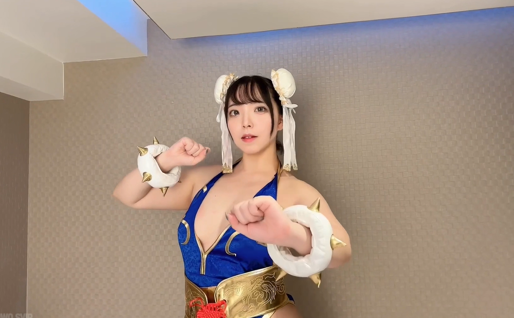 まりなのムチムチ 春丽Cosplay(去码) 【1V710M】