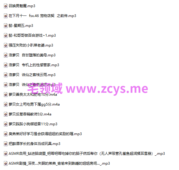 18R音频混搭 洛萝贝 女上司吃男下属gg  反差吞精教师 踩踩小狗御姐音 473M 百度盘