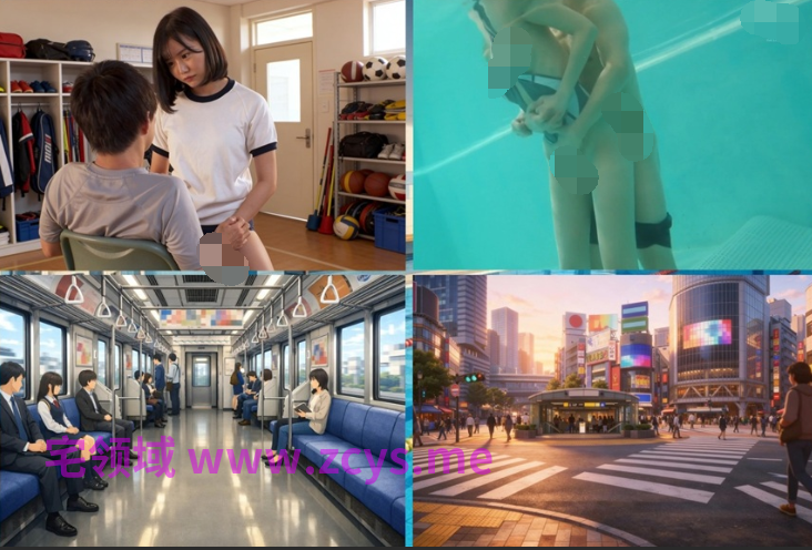 [亚洲风HTML/真人] 学校の物语 School Story v0.38 AI去码+AI高清重置 [21G]