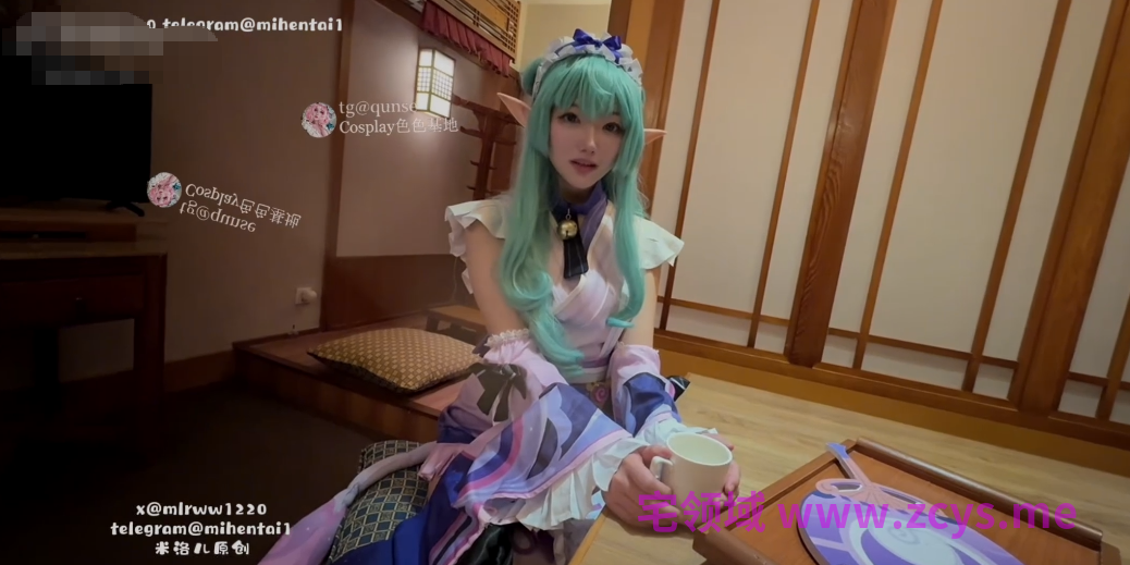 【盒王】米绅士  米洛儿   MN  coszj 超稀有资源 极品清纯美少女，梦见月瑞希露脸cos做爱 【1V 1.82GB】