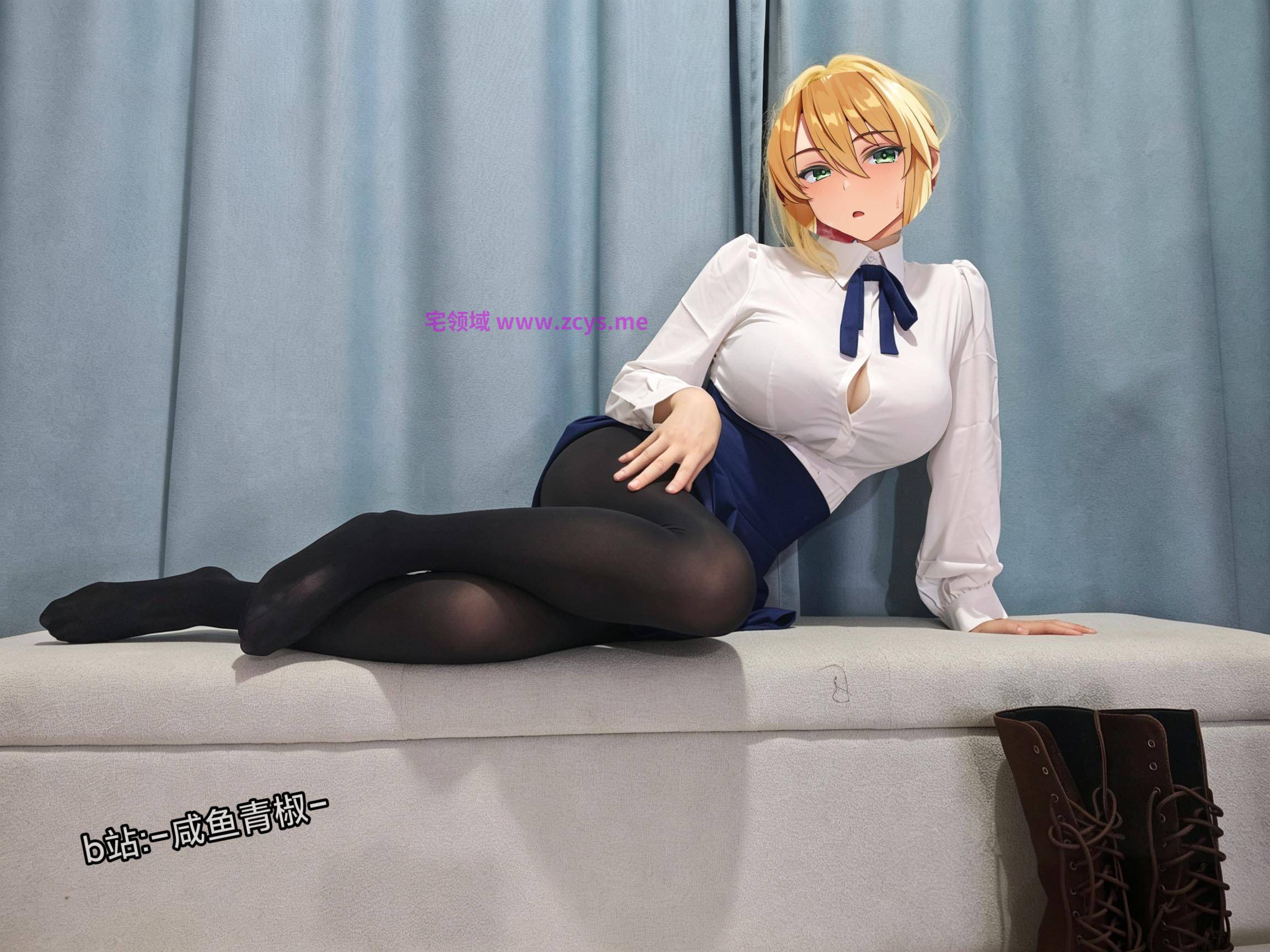 【新】b站咸鱼青椒-阿尔托莉雅【87P】【165MB百度云】
