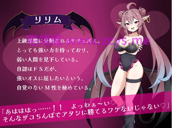 【日式RPG】リリム・クエスト ～生意気サキュバスわからセックス！～ AI汉化版[新作]