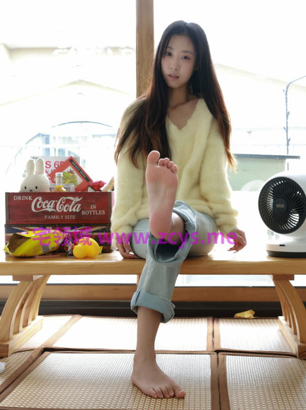 IMZSOCK爱美足 - 江诗月 - 牛仔裤性感棉袜裸足 【98P1V1.2G】