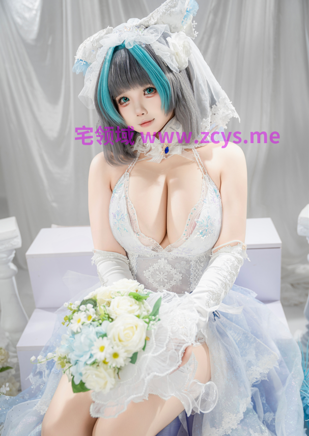 宝钡Bei - 碧蓝航线 柴郡 誓约花嫁 【42P493M】