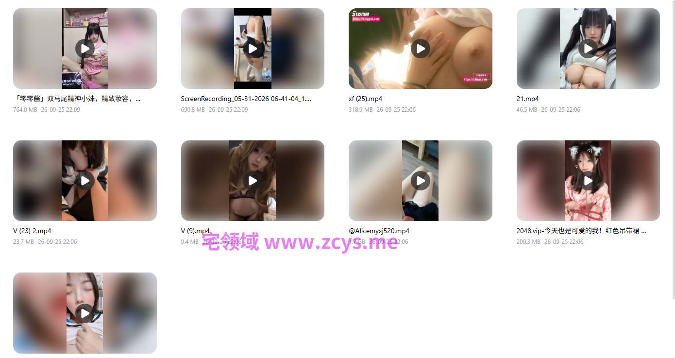 度盘/p盘 9个极品露脸巨乳萝莉 自收集小合集 9v 4g