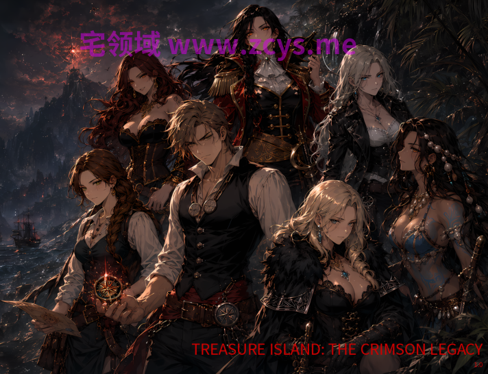 [欧美SLG] 宝岛：绯红遗产 TREASURE ISLAND The Crimson Legacy [PC/770M]