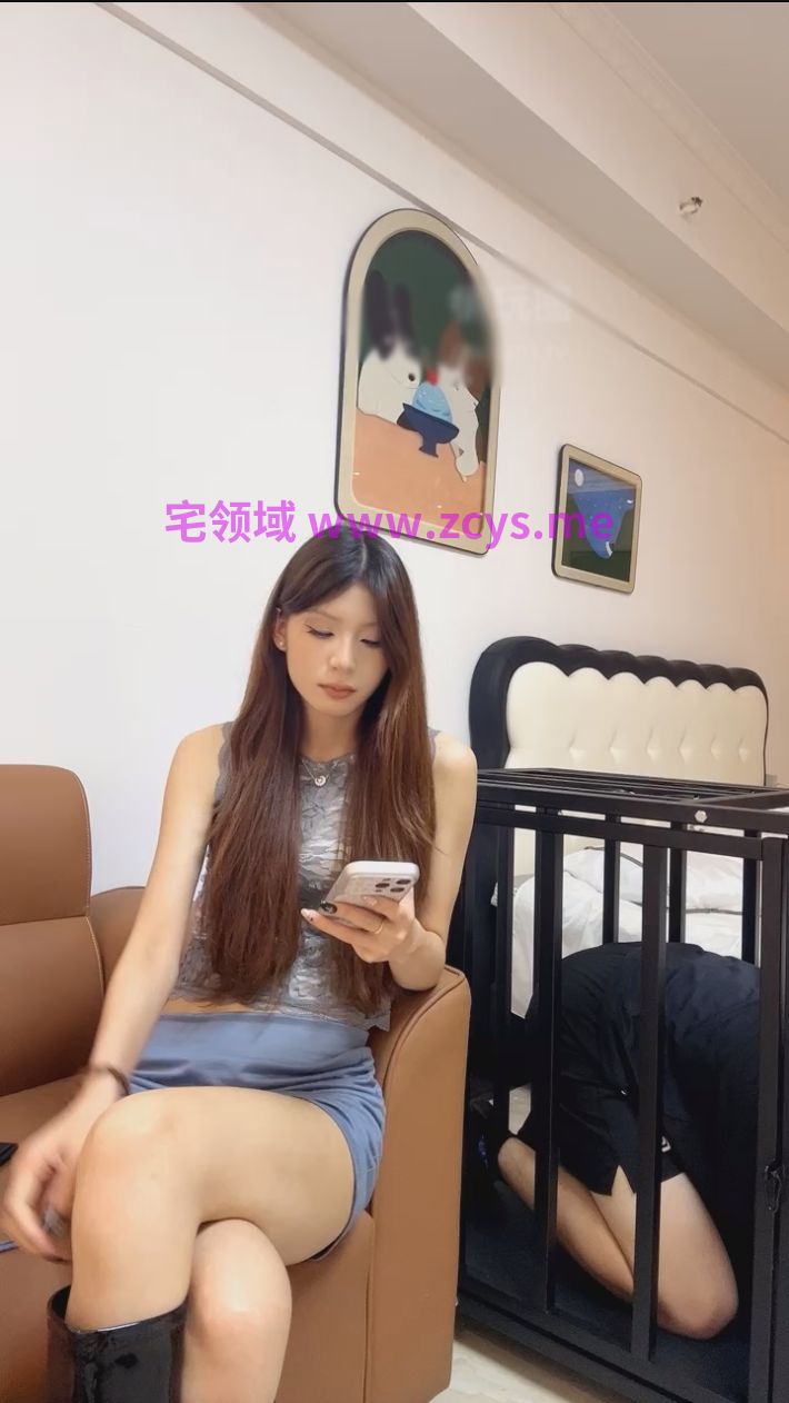 悄玩圈元妩-260923 狗笼囚禁陪直播【1V】【481MB百度云】