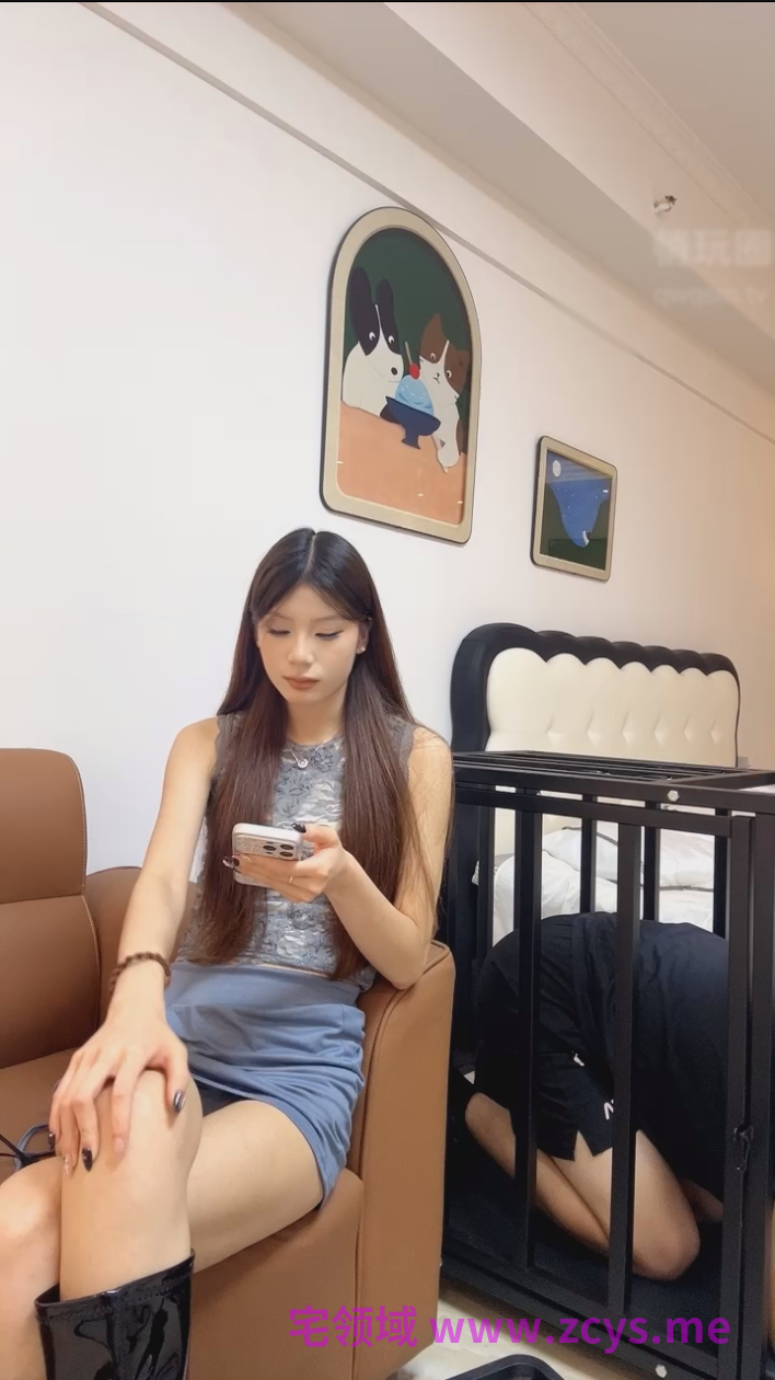 悄玩圈元妩-260923 狗笼囚禁陪直播【1V】【481MB百度云】