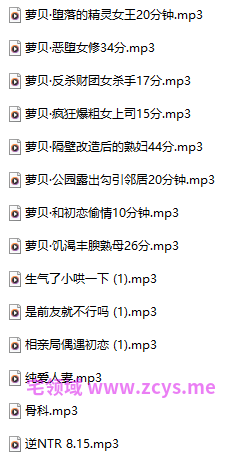 18R音频混搭 洛萝贝 堕落的精灵女王20分钟+疯狂爆粗女上司15分+和初恋偷情10分钟 463M百度盘
