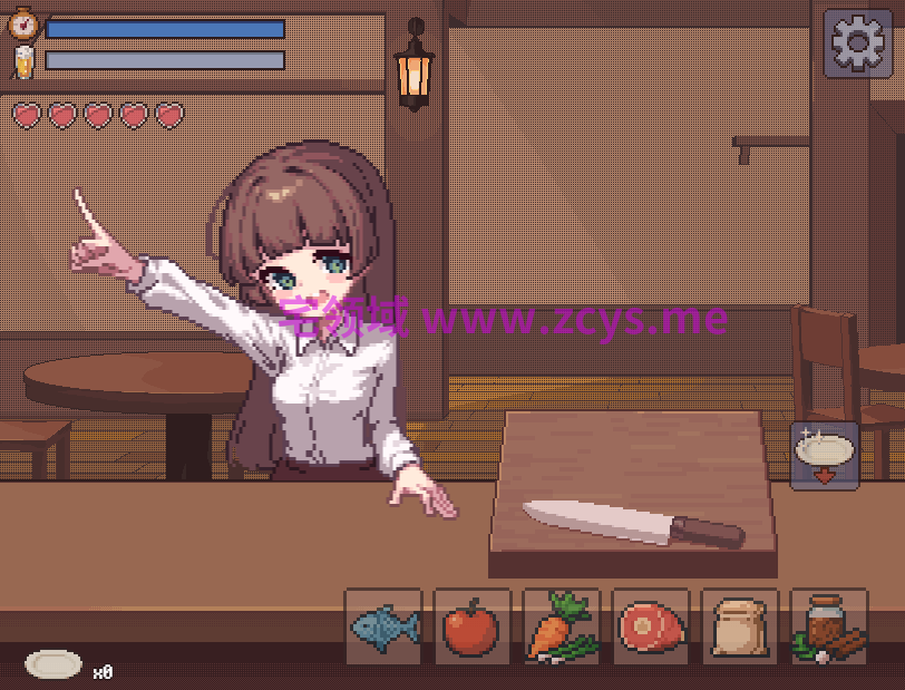 【像素SLG】大食いガール 叶酱汉化版[新作]