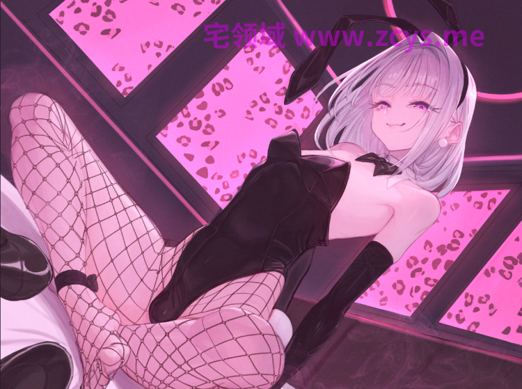 【ASMR】[简体中文版]与态度挑衅的高段位女装兔女郎男生进行扭曲性癖的背德射精游戏