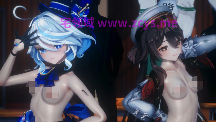 [zzzwen]26.10.16作品 学院偶像催眠 胡桃 芙宁娜[880M]
