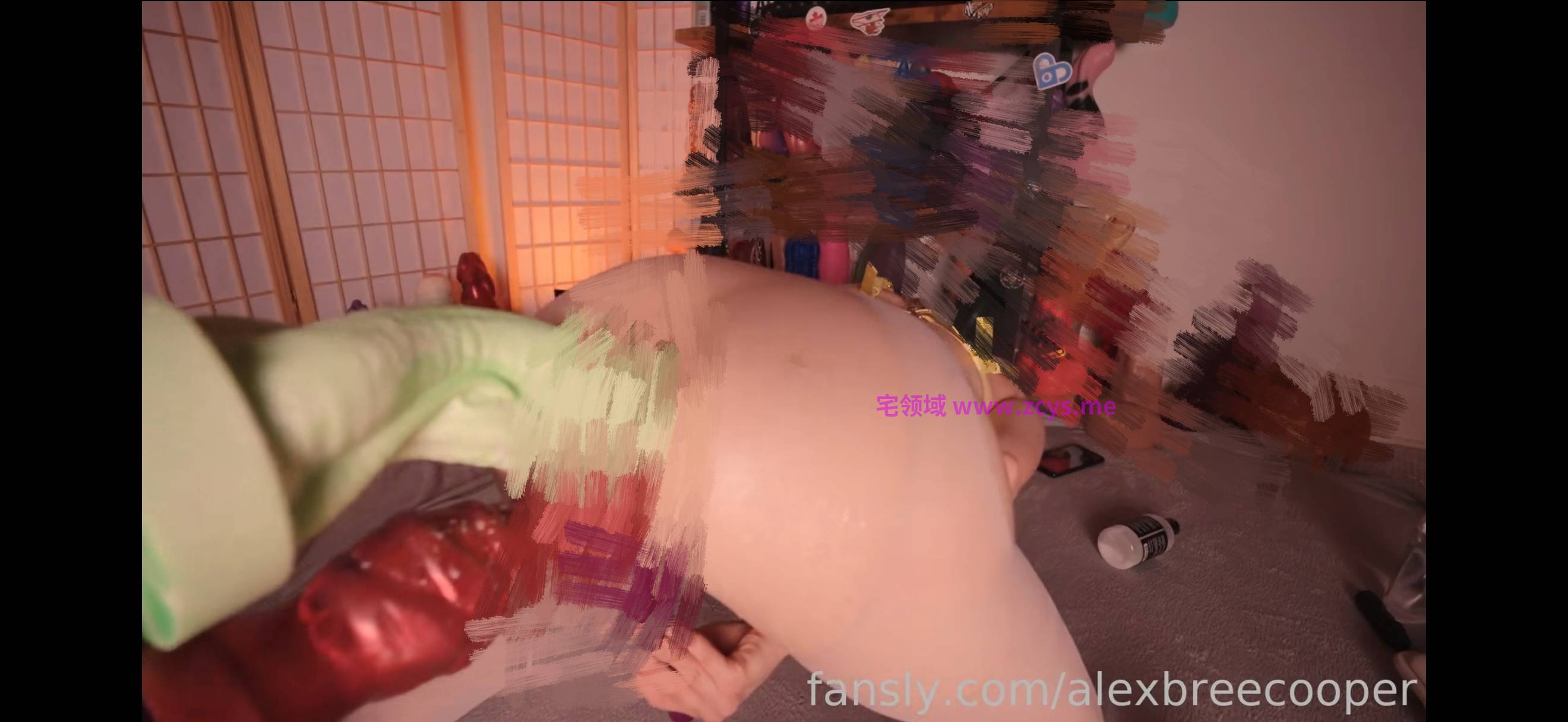 ［欧美福利姬］AlexBreeCooper幻龙玩肛合集447v-158.8g
