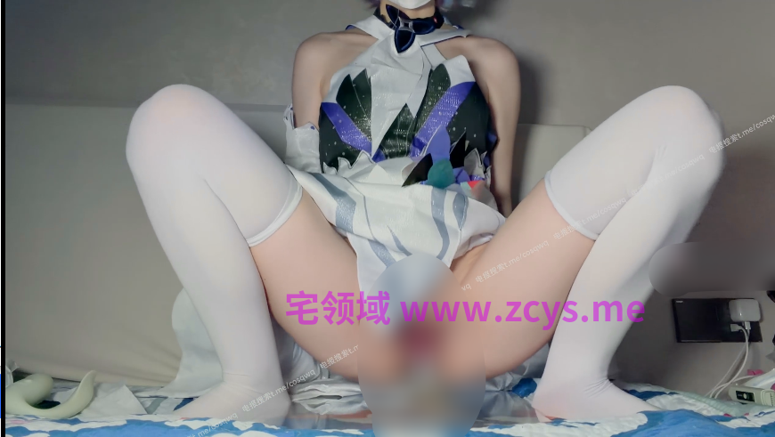 白虎萝莉素人 自购 [10分钟] 小乔时之魔女cos 1v1g